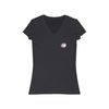 Women's V-Neck pew pew tee